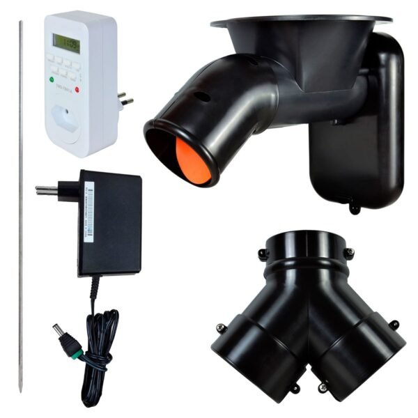 kit con timer Alimentador automático