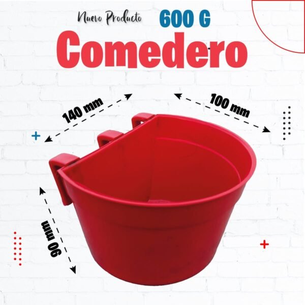 Promo de 6 comederos y 6 bebederos para jaulas - Image 2