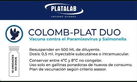 🐔💉 Vacuna contra Newcastle y Salmonella