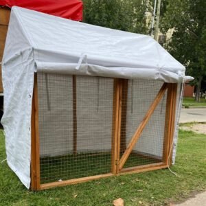 Planos Digitales para Construir Gallinero Móvil – PDF Descargable