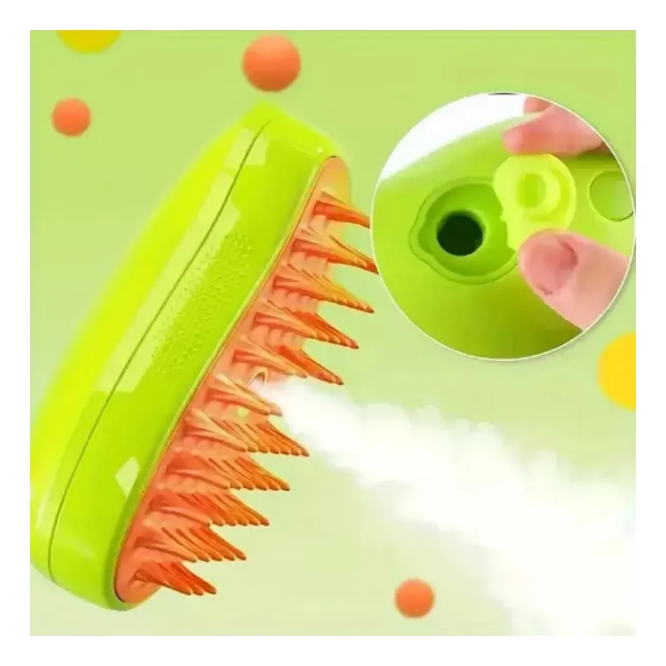 Cepillo Pulverizador con Vapor para Mascotas - Image 4